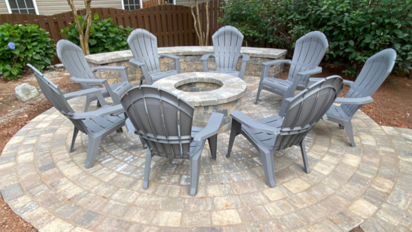 Outdoor Fire Pit, Greenville, SC